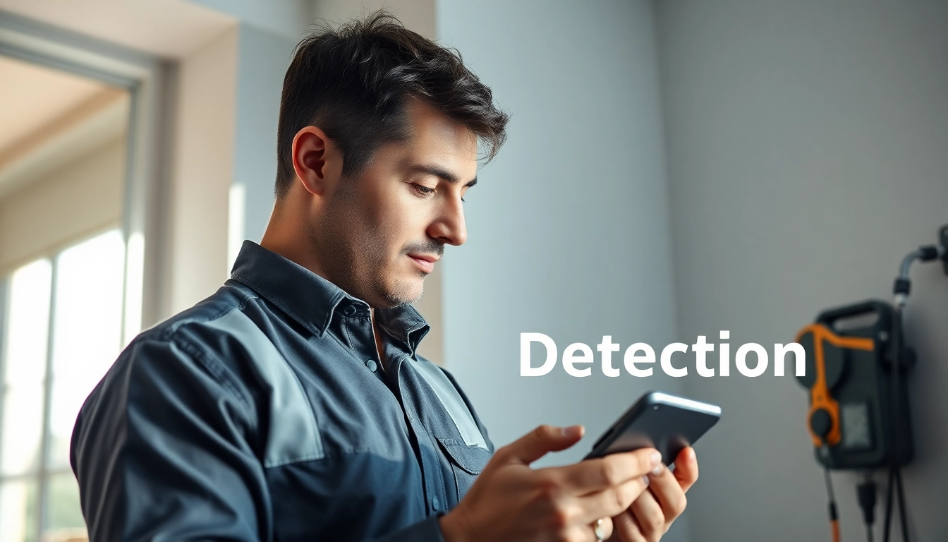 Leak Detection Cornwall - A technician expertly determining water leaks with advanced equipment.