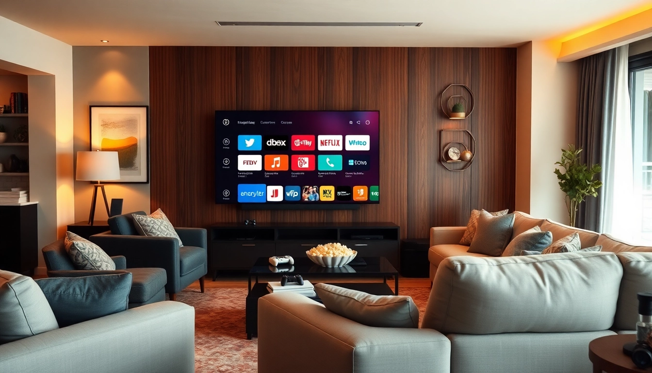 Engage with the iron tv pro experience in a cozy living room setup.