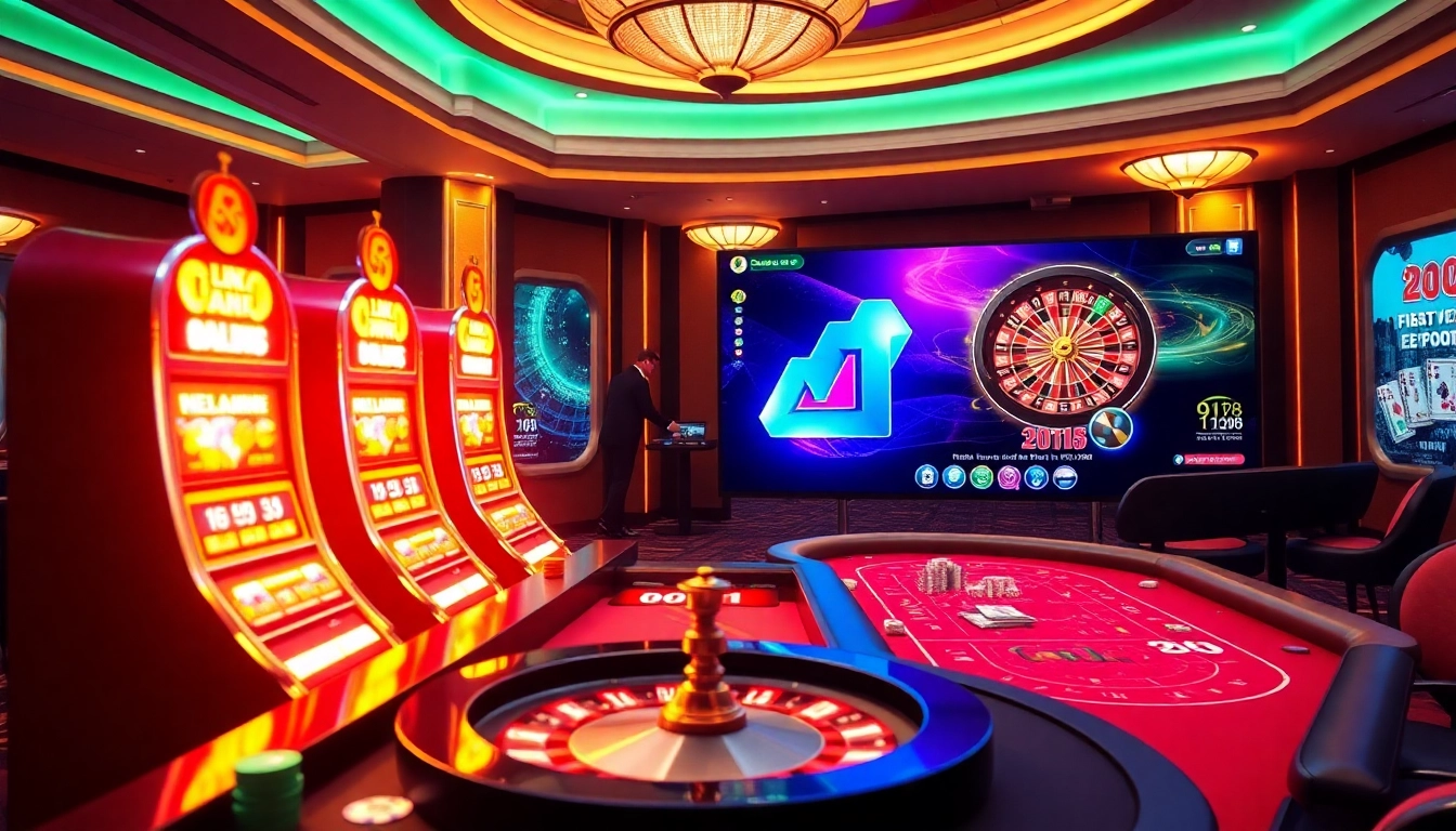 Experience the thrill of virtual gambling at jun88.com with vibrant casino games and betting action.
