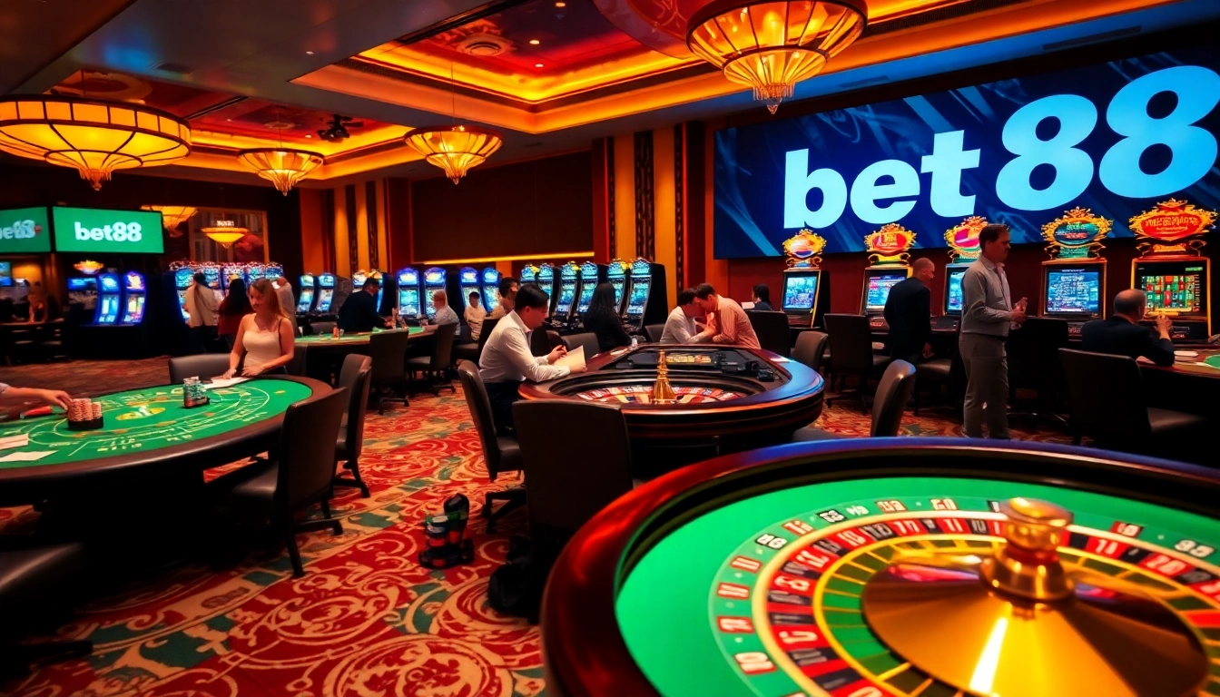 Experience the thrill of winning at Bet88b's online casino games and tables.