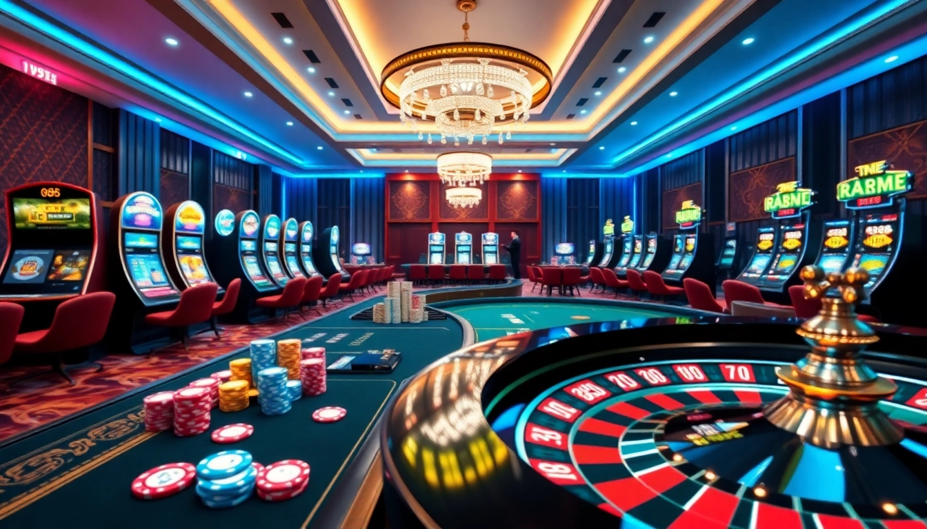 Experience excitement at u888.com with vibrant casino tables and dynamic gaming atmosphere.