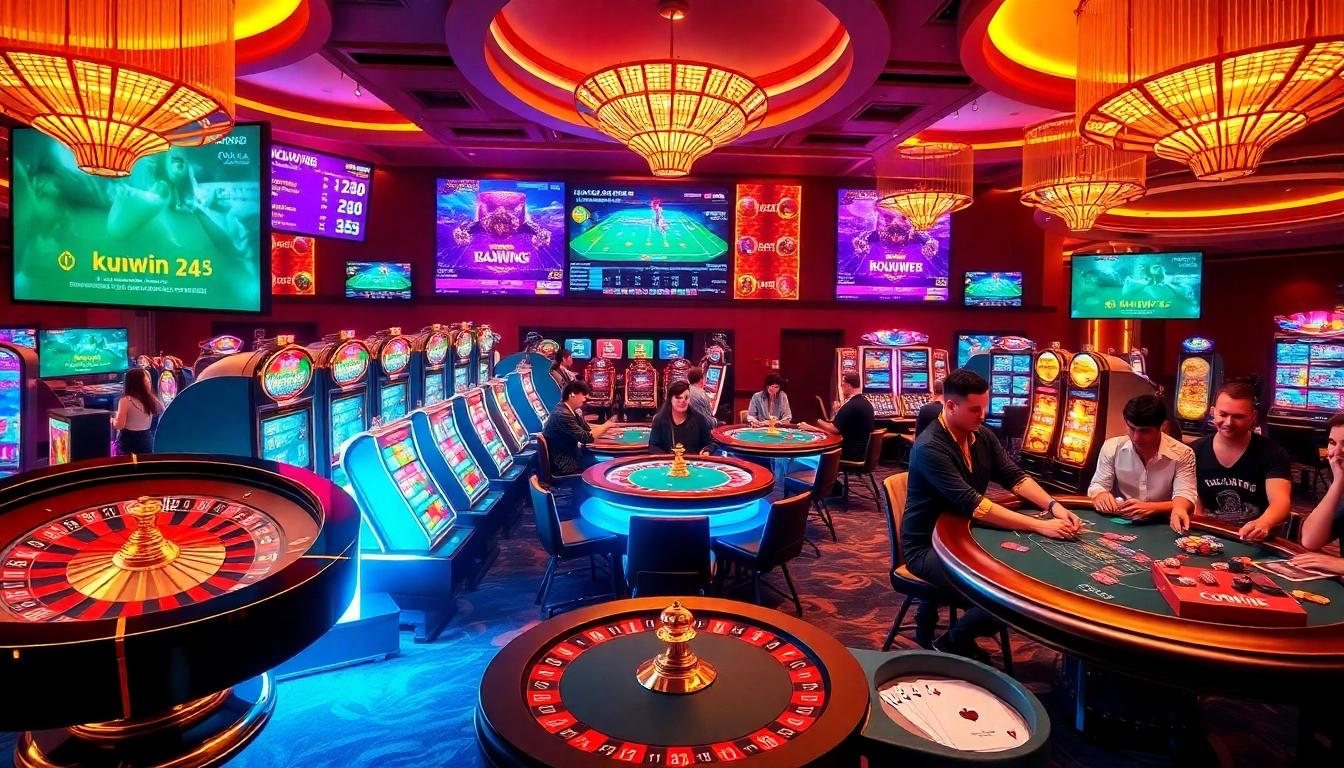 Kuwin 24 online players enjoy thrilling casino games, including roulette and slots.