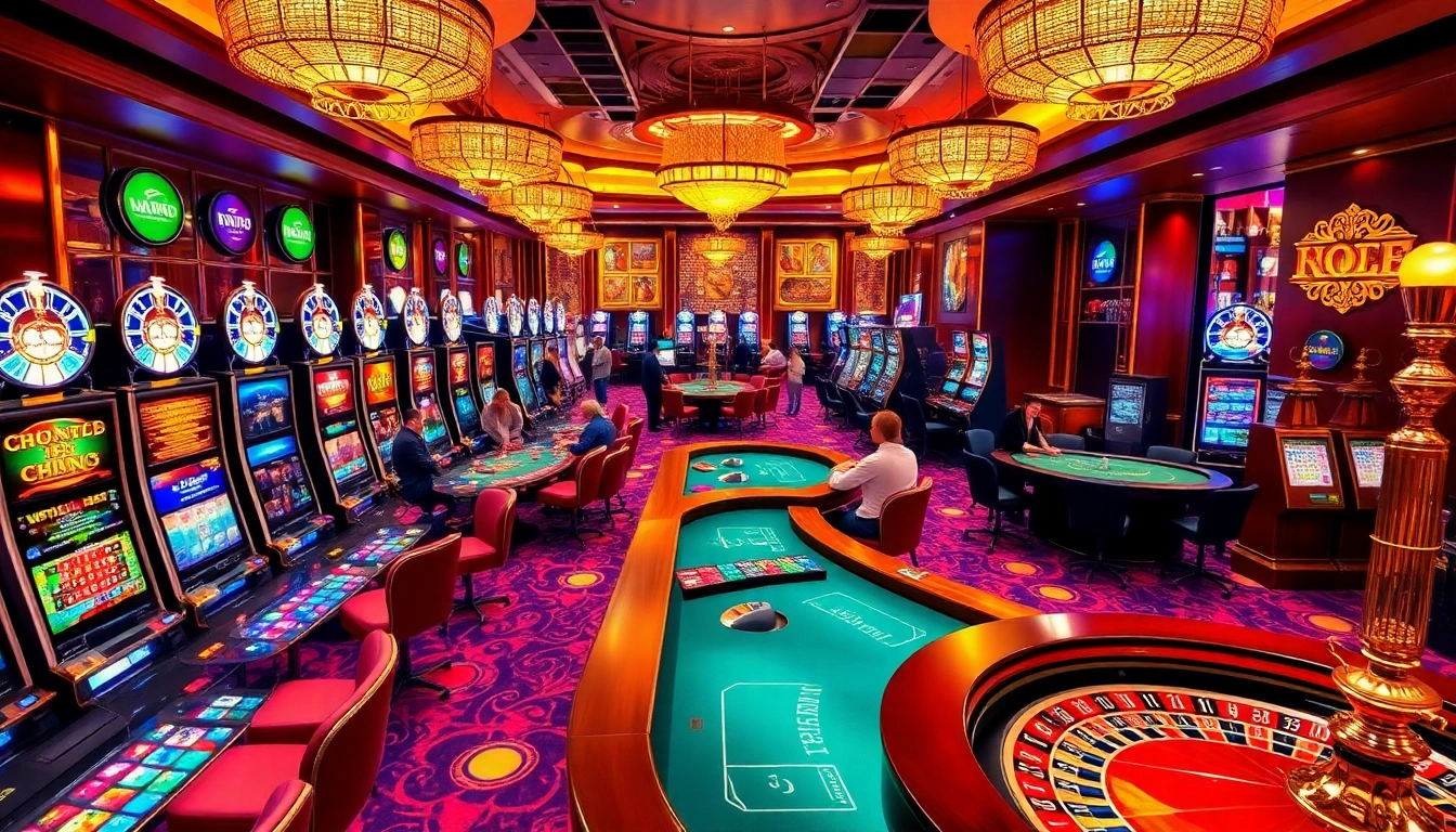 Players engaging in thrilling games at https://king88b.us.com/ casino, showcasing excitement and strategy.