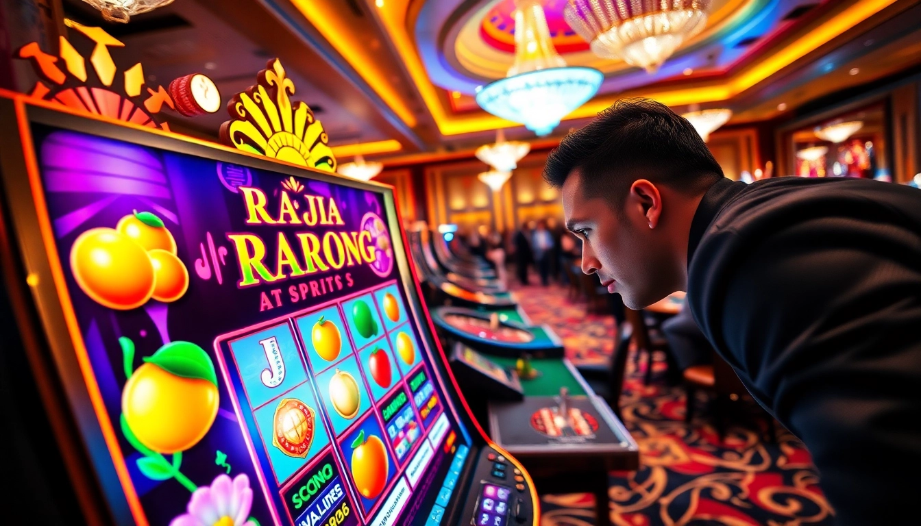 Play the Raja Barong slot for thrilling casino excitement with vibrant graphics and local themes.