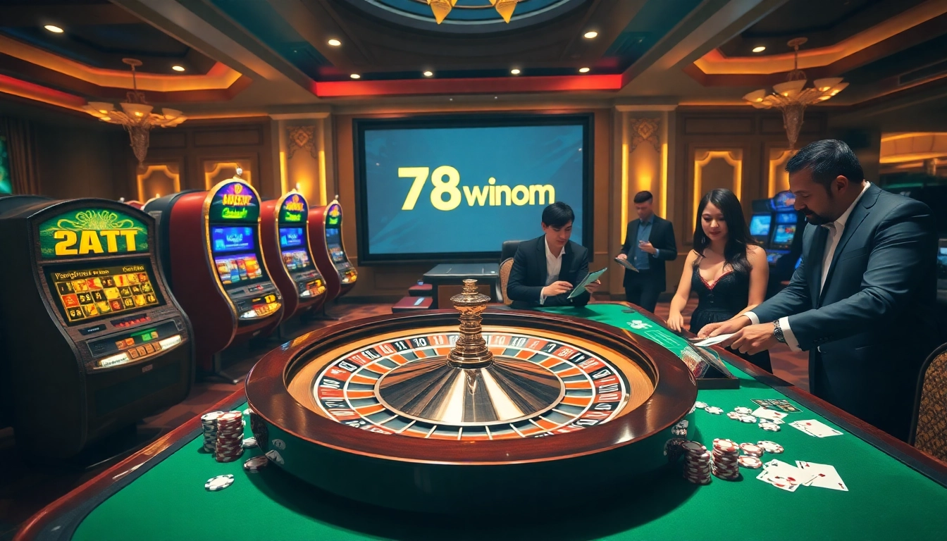 Experience thrilling casino action at 78winbiz.com with luxurious games and high-stakes tables.