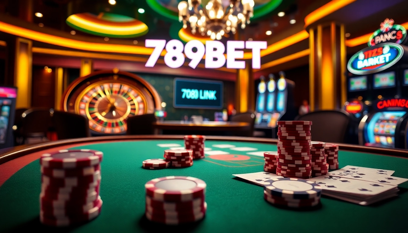 Experience thrilling gameplay and exclusive offers with the 789BET LINK at the modern casino.