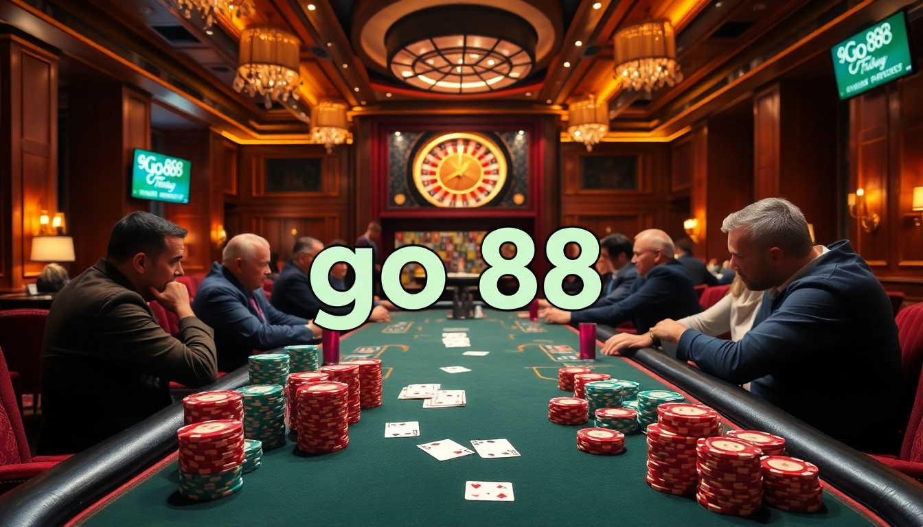 Experience thrilling poker action at go 88, where strategy meets excitement at the gaming tables.