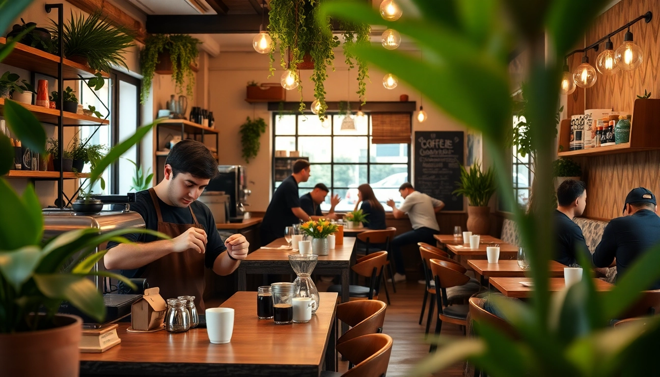 Visit the Association coffee shop Madrid with a lively atmosphere and skilled barista crafting delicious coffee.