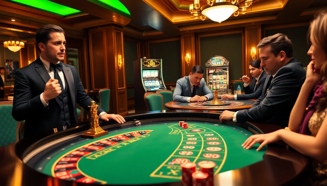 Trải nghiệm cảm giác cược tại https://luck8.net với các đồng chip casino và bàn roulette đầy sống động.
