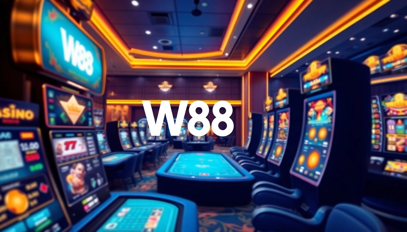 W88.nyc online casino interface showcasing vibrant games and user-friendly design.
