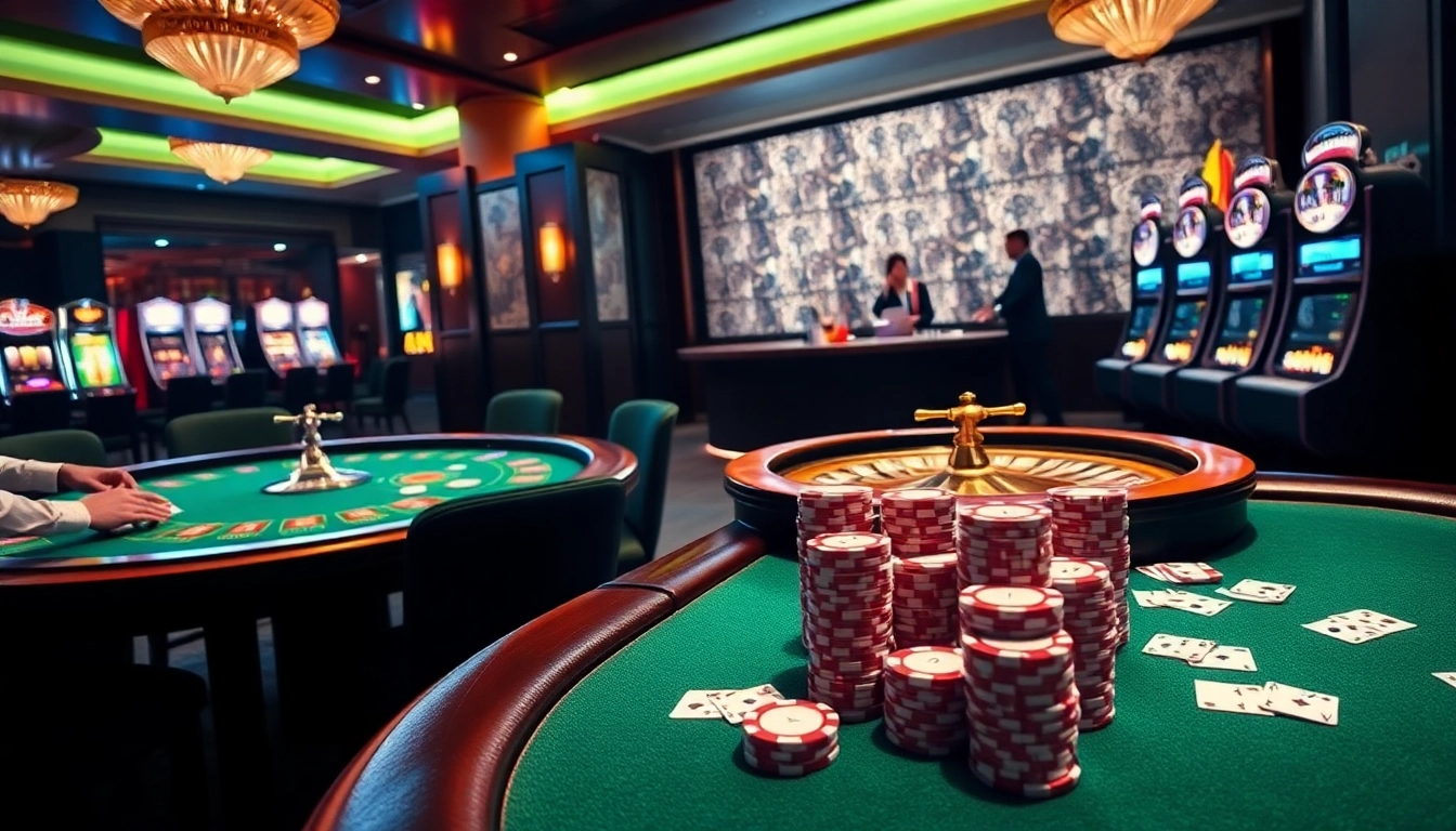 Experience exciting gameplay at https://789club.vin/ with players at a vibrant poker table.