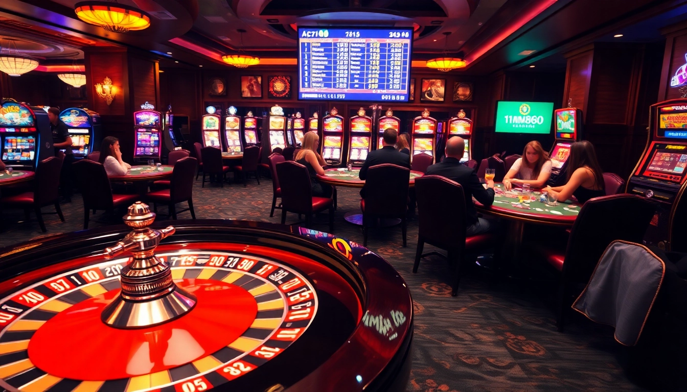 Experience the thrill of casino gaming at https://1mm888.com/ with vibrant roulette, poker, and slot machines.