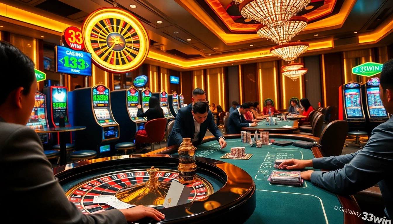 Exciting casino experience at http://33winn.gold/ featuring roulette, poker, and slot machines.
