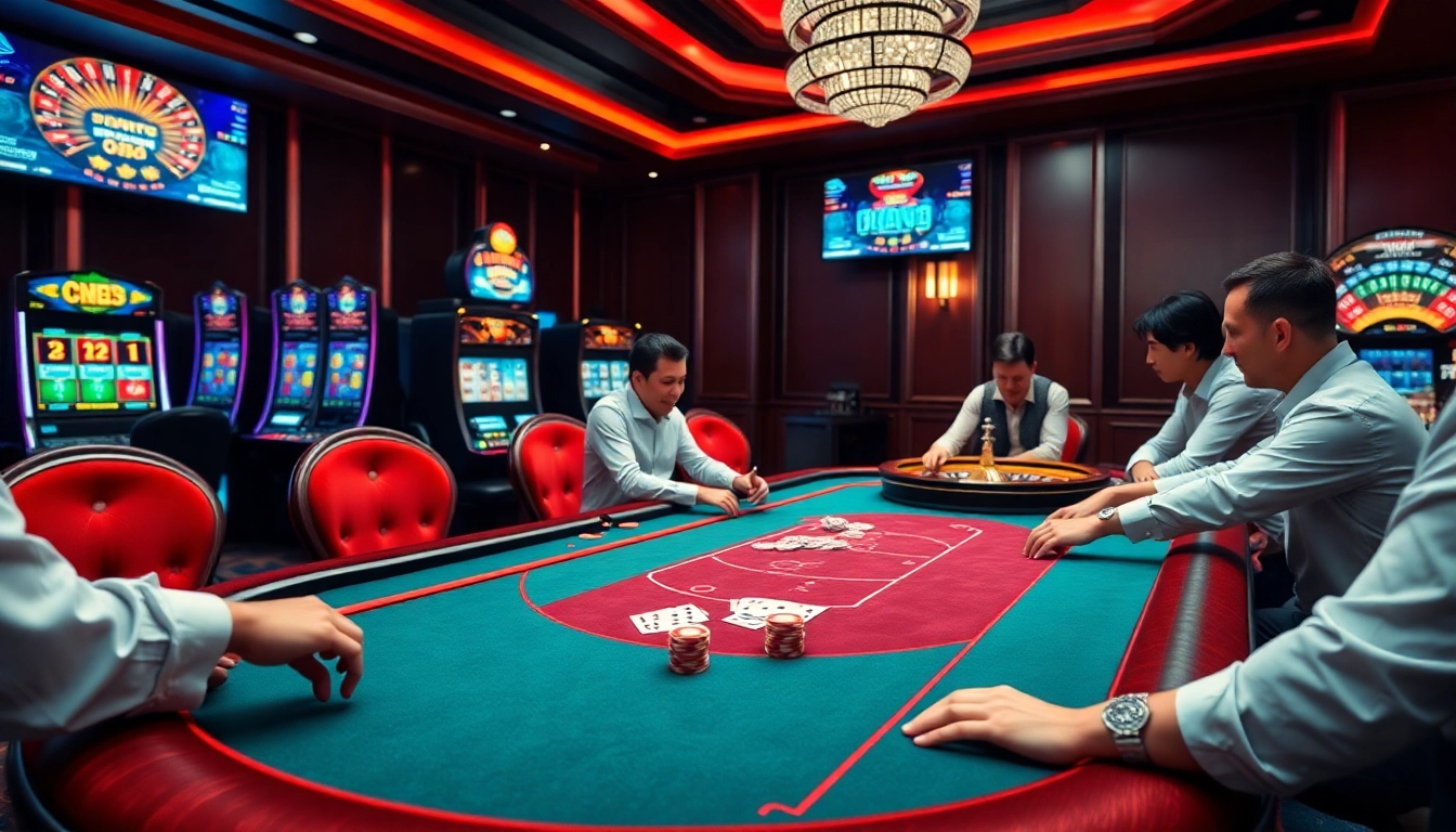 Experience thrilling gameplay at mb66-th.com with exciting poker action and vibrant casino ambiance.