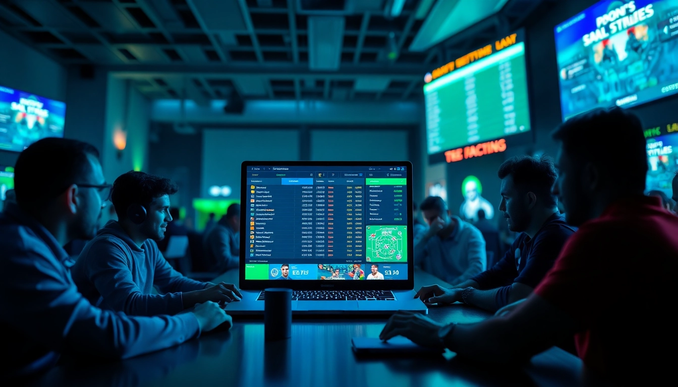 Exciting online gaming environment showcasing stimmgewitter.org with vibrant sports betting interface.