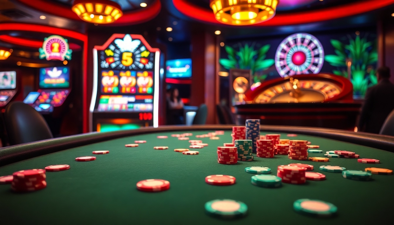 Experience excitement at RIKVIP with vibrant poker tables and thrilling slots.