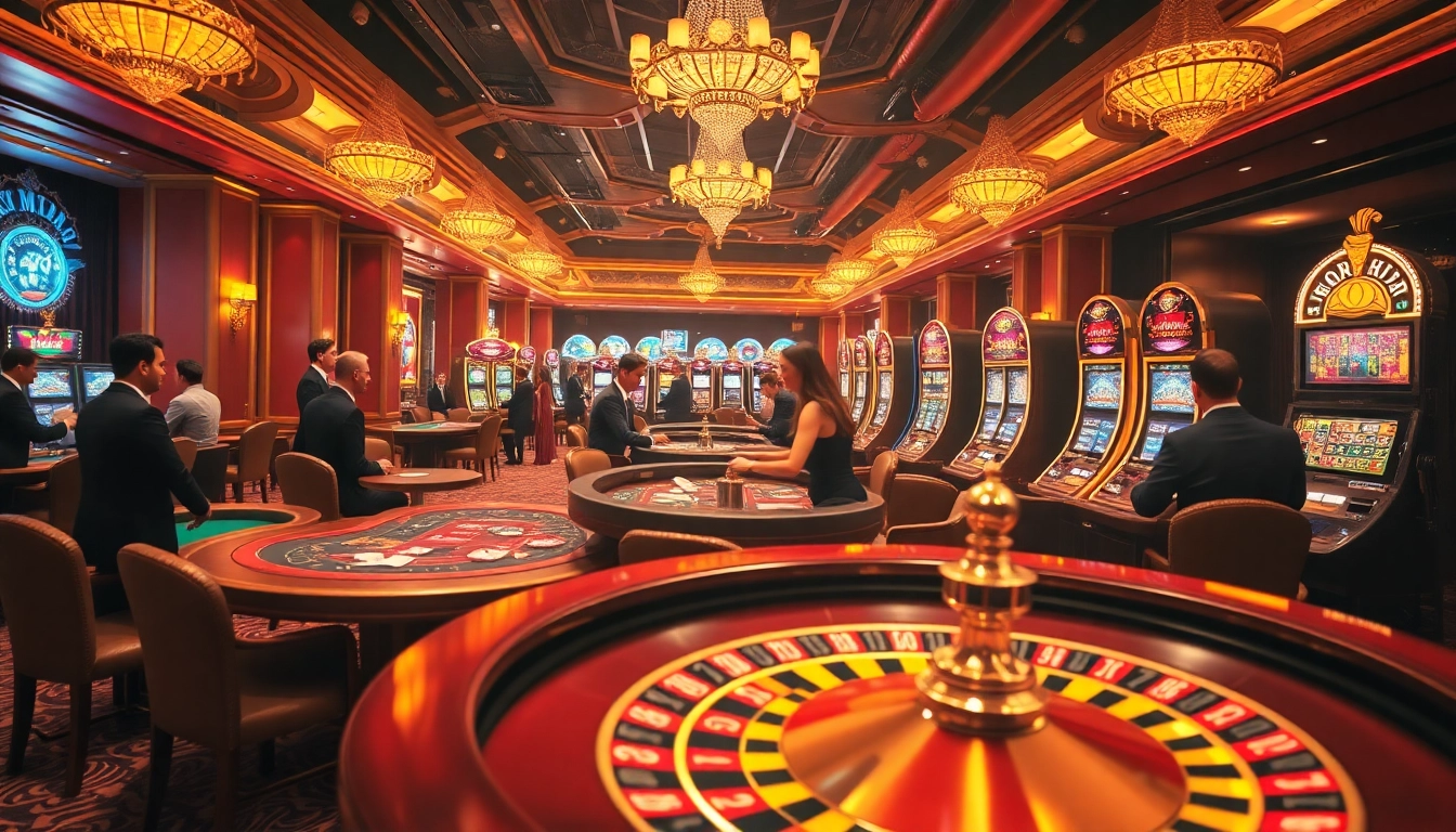Experience the thrill of gambling at a vibrant casino scene featuring https://bl555.design/ inspired designs.