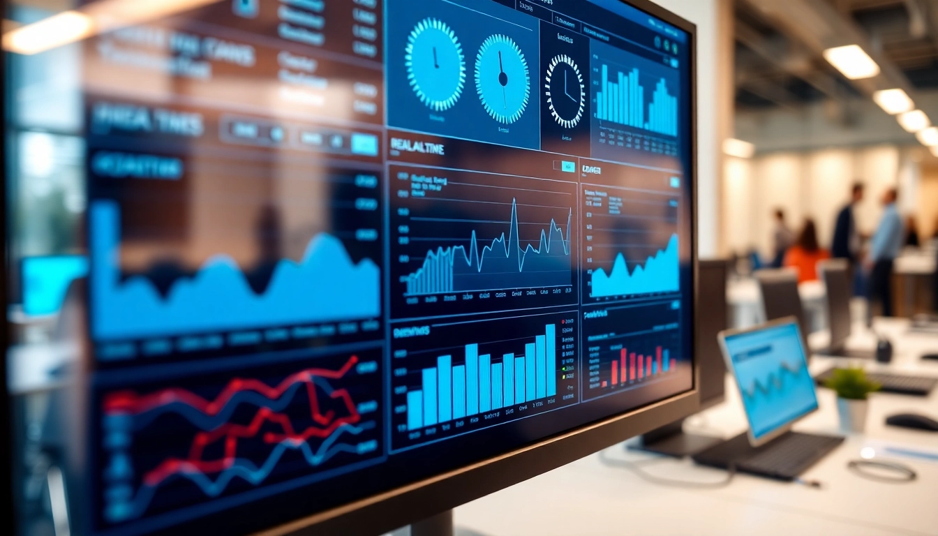 How does video analytics work through a professional dashboard showcasing data insights and user interactions.