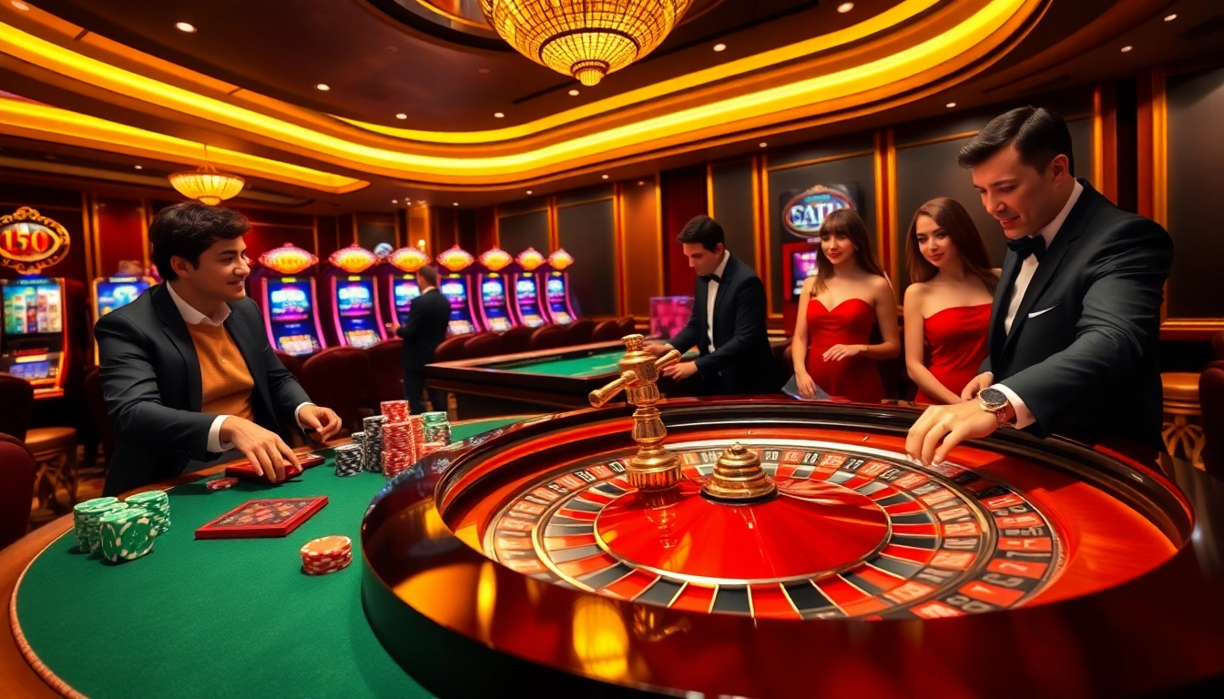 Engage with excitement at https://bet88e.gold/ as players enjoy luxury casino experiences on roulette tables.