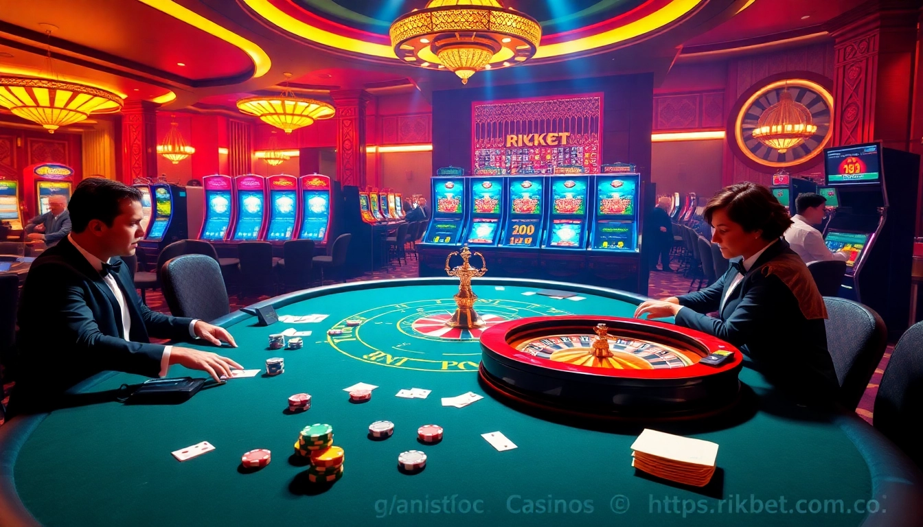 Engage with thrilling games at https://rikbet.com.co/ featuring luxurious roulette and poker tables.